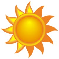 nature & Sun free transparent png image.