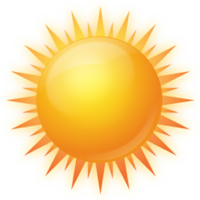 nature & Sun free transparent png image.