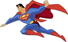 heroes & superman free transparent png image.