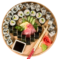 food & Sushi free transparent png image.