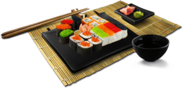 food & Sushi free transparent png image.