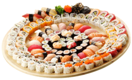 food & Sushi free transparent png image.