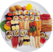 food & Sushi free transparent png image.