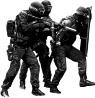 people & swat free transparent png image.