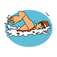 sport & swimming free transparent png image.