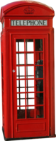 objects & Telephone booth free transparent png image.