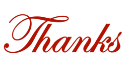 words phrases & Thank you free transparent png image.