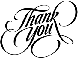 words phrases & Thank you free transparent png image.