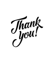 words phrases & thank you free transparent png image.