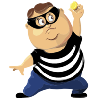 people & thief robber free transparent png image.