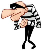 people & Thief robber free transparent png image.