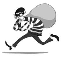 people & Thief robber free transparent png image.