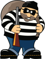 people & Thief robber free transparent png image.