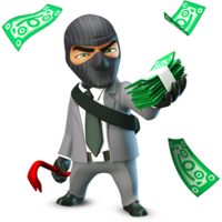 people & Thief robber free transparent png image.