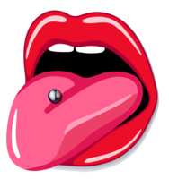 people & tongue free transparent png image.