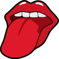 people & tongue free transparent png image.