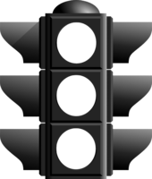 cars & Traffic light free transparent png image.