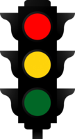 cars & traffic light free transparent png image.