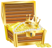 jewelry & treasure chest free transparent png image.