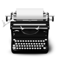 technic & typewriter free transparent png image.