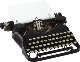 technic & typewriter free transparent png image.