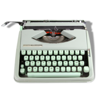 technic & typewriter free transparent png image.