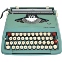 technic & Typewriter free transparent png image.