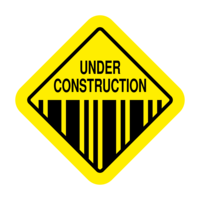 words phrases & Under construction free transparent png image.