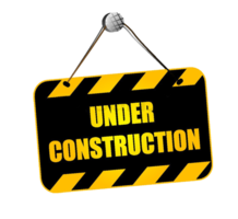 words phrases & Under construction free transparent png image.