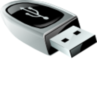 electronics & USB flash free transparent png image.