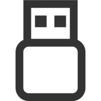 electronics & USB flash free transparent png image.