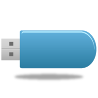 electronics & USB flash free transparent png image.