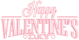 holidays & Happy Valentines Day free transparent png image.