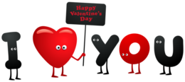 holidays & Happy Valentines Day free transparent png image.