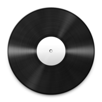 objects & vinyl record free transparent png image.