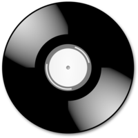 objects & Vinyl record free transparent png image.