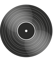 objects & vinyl record free transparent png image.