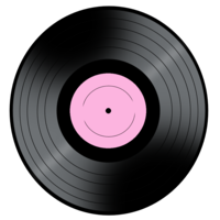 objects & Vinyl record free transparent png image.