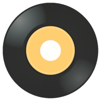 objects & vinyl record free transparent png image.