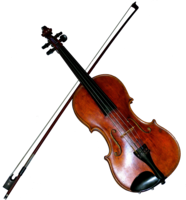 objects & Violin free transparent png image.