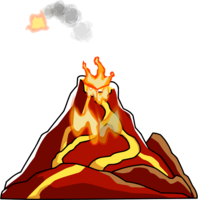 nature & volcano free transparent png image.