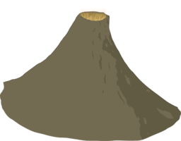 nature & volcano free transparent png image.