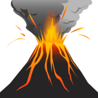 nature & Volcano free transparent png image.