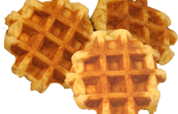 food & Waffle free transparent png image.