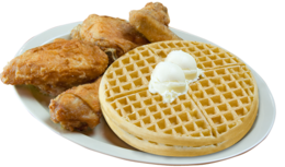 food & Waffle free transparent png image.