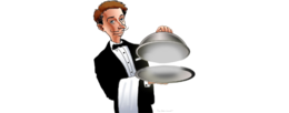 people & waiter free transparent png image.