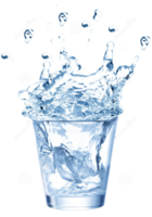 food & Water glass free transparent png image.