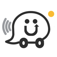 logos & waze free transparent png image.