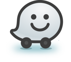 logos & waze free transparent png image.