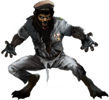 fantasy & Werewolf free transparent png image.